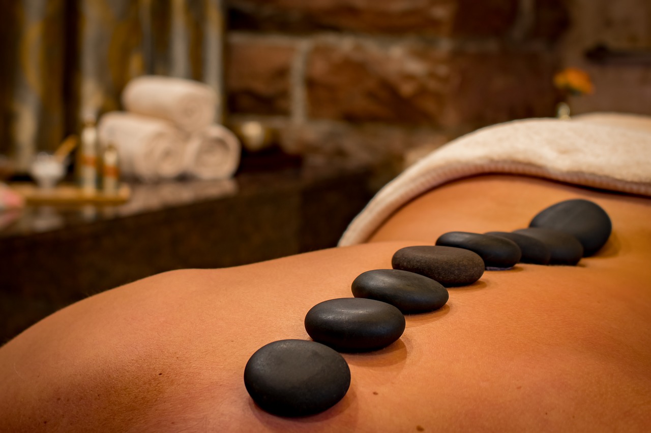 Lichaamsverzorging hot-stone massage